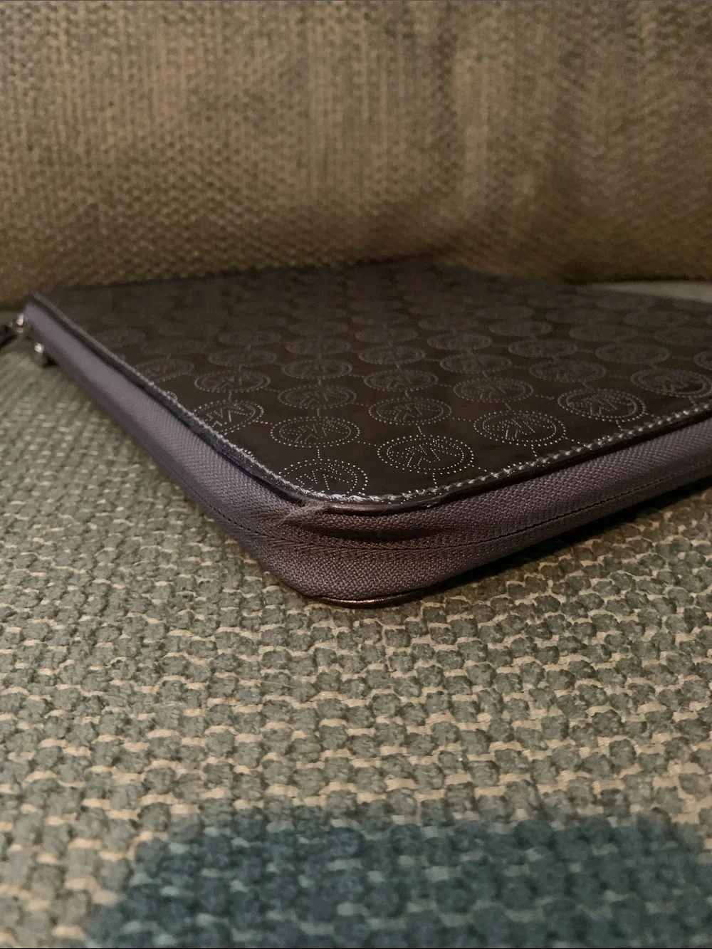 Michael Kors Metallic Mirror “MK” Logo Tablet Sleeve